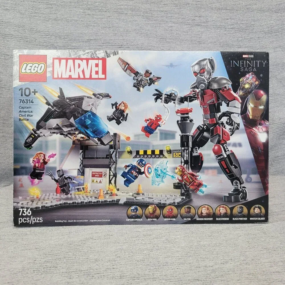 Lego Marvel Captain America: Civil War Action Battle 76314